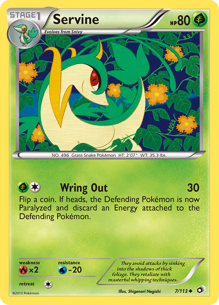 Legendary Treasures Servine #7/113